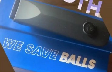 Goldenballs: David Beckham's son buys him a testicle trimmer