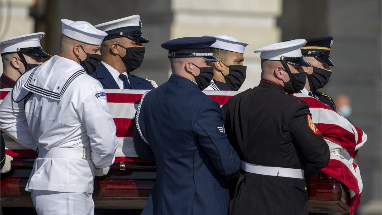 Trump Pointedly Absent From John Lewis's Funeral