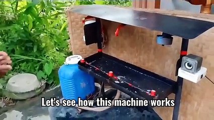 Young Man Creates An Automatic Hand Cleansing Station