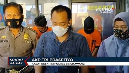 Polres Singkawang Tangkap Tiga Pelaku Pencurian