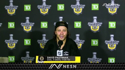 David Pastrnak Reflects On Playing In Front Of No Fans In NHL Bubble