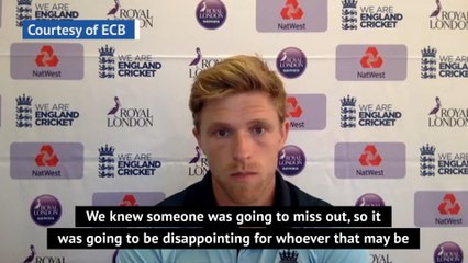 Willey 'still disappointed' over World Cup exclusion