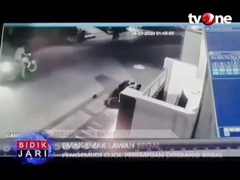 MotorAkan Dirampas, Ibu Ini Bikin Begal Kabur Terbirit-birit