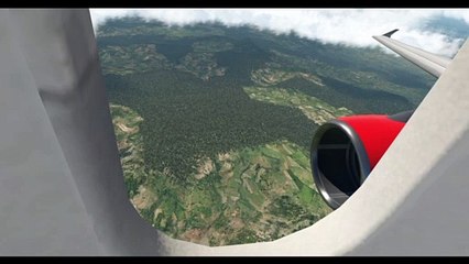 X-Plane 11: Toliss A319 Landing, Medellín