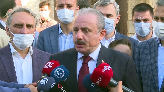 TBMM Başkanı Şentop, Kurban Bayramı namazı sonrası açıklamalarda bulundu (2) - İSTANBUL