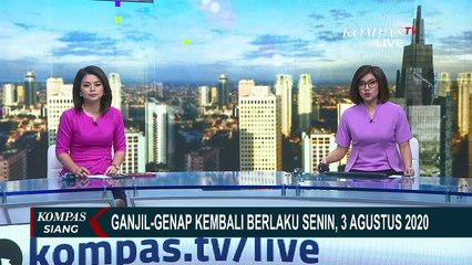 Mulai 3 Agustus 2020, Ganjil Genap di DKI Jakarta Kembali Berlaku