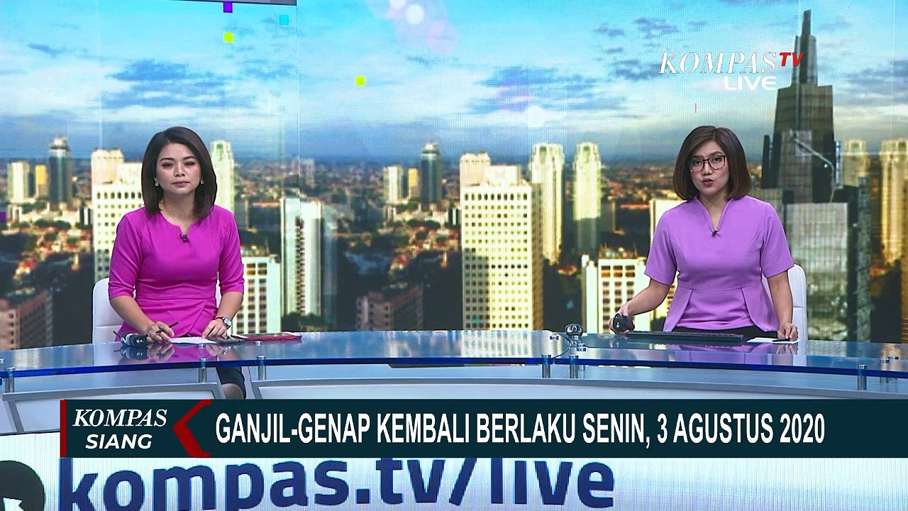 Mulai 3 Agustus 2020, Ganjil Genap di DKI Jakarta Kembali Berlaku