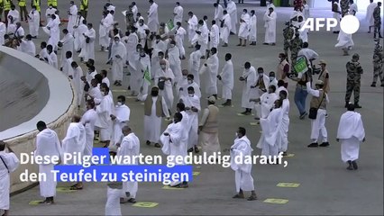 Hadsch: Hier steinigen Pilger den Teufel