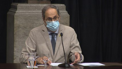 Torra: "Mi deber como presidente no es ir a hacerme fotos sin contenido"