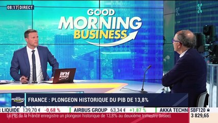 Christian de Boissieu (Cercle des Economistes) : Plongeon historique de 13,8% du PIB français - 31/07