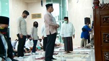 Anies Salat Ied di Masjid Fatahilah Balai Kota Jakarta