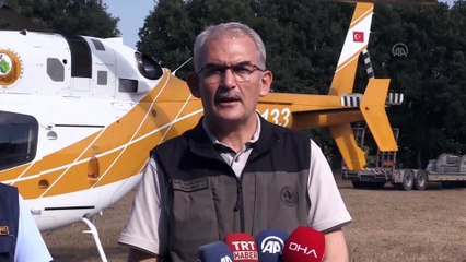 Скачать видео: Orman Genel Müdürü Karacabey, Yenice'de çıkan orman yangınıyla ilgili açıklamalarda bulundu - ÇANAKKALE