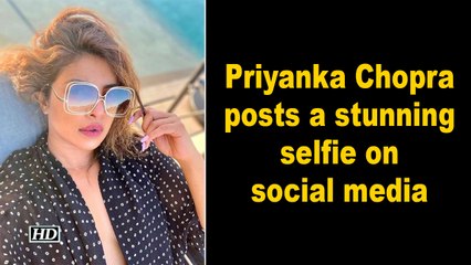 Priyanka Chopra posts a stunning selfie on social media
