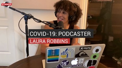 COVID-19: Podcaster Laura Robbins