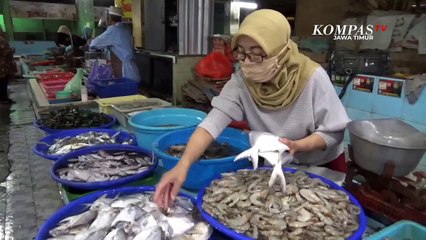 Cuaca Buruk, Harga Ikan Laut Di Pasar Kota Malang Naik