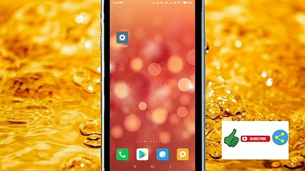 Turn on torch Buttons Shortcut || In Redmi Note 5 Pro