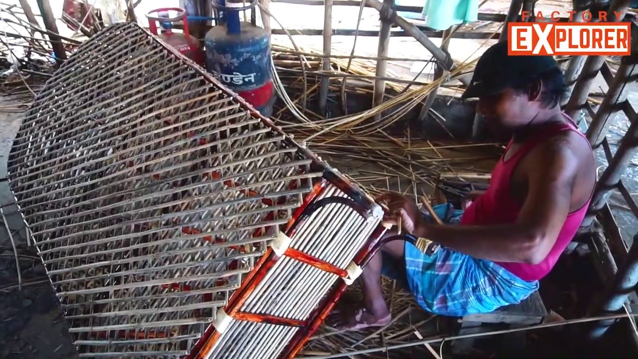 Cane Furniture Making-Factory Tour | Factory Explorer - video Dailymotion
