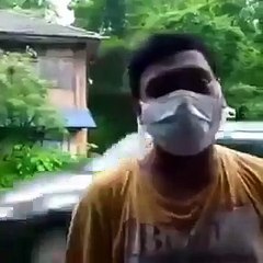 आत्मनिर्भर: प्लास्टिक की बोतल से इस युवक ने बनाई फेस शील्ड, यूजर्स बोले- गजब जुगाड़