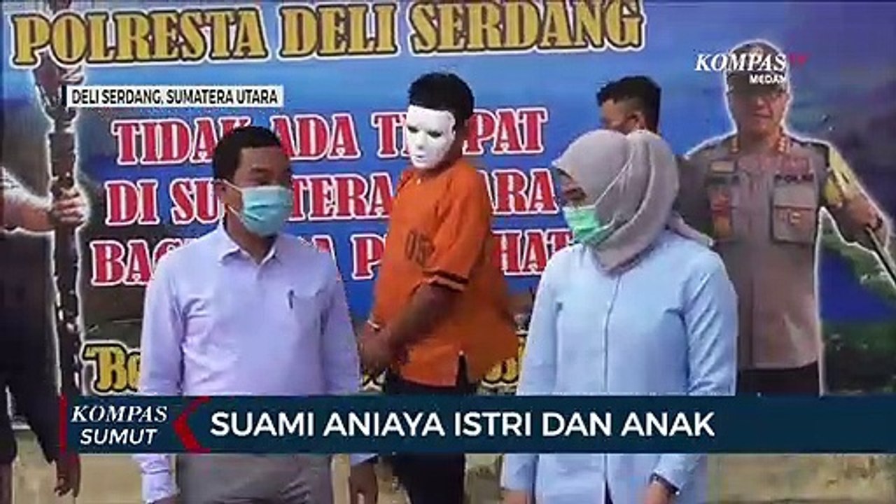 Suami Penganiaya Istri dan Anak Yang Viral Ditangkap. Ini Wajahnya