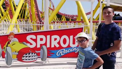 LA PEUR DE SA VIE #2 !!! Sensations Fortes pour Swan et Néo au Parc Spirou