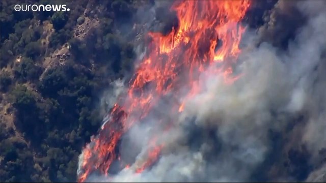 Пожары в Южной Калифорнии