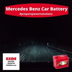 Mercedes Benz Car Battery Dealers in Chennai