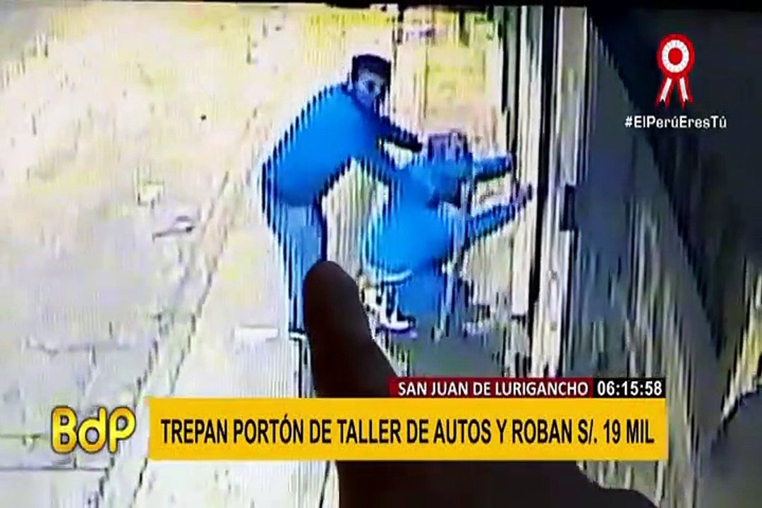 Delincuentes se llevan autopartes valorizadas en 19 mil soles de un taller en SJL