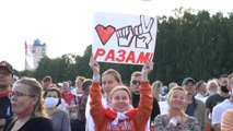 Большой митинг Тихановской в Минске - самая массовая акция протеста в истории Беларуси?