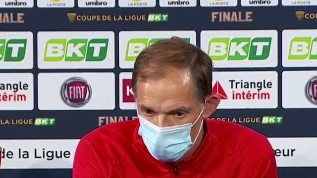 Football - Coupe de la Ligue - Conférence de presse de Thomas Tuchel avant PSG-Lyon