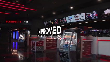 Inside the newly refurbished Cineworld Boldon
