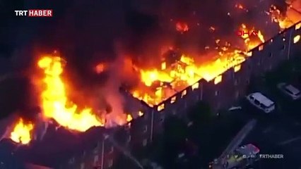 ABD'de çıkan yangında 125 kişi evsiz kaldı