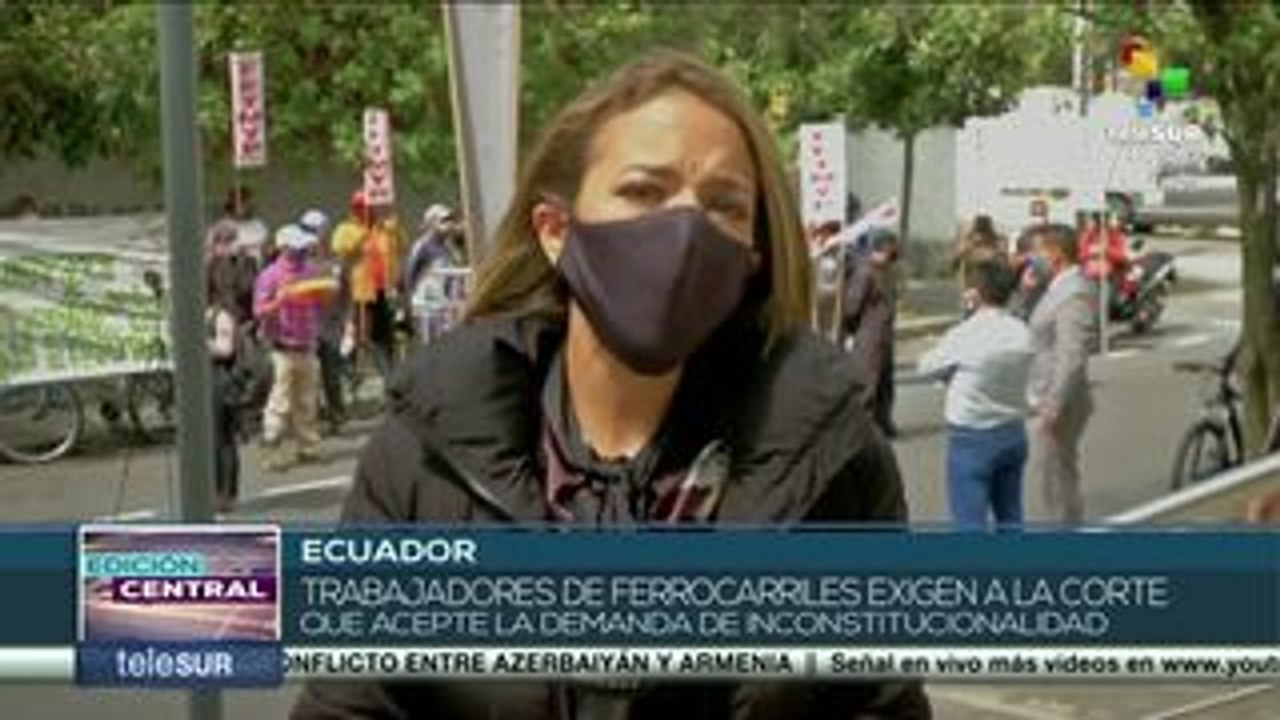 Ecuador: trabajadores exigen declarar inconstitucional el Decreto 1057