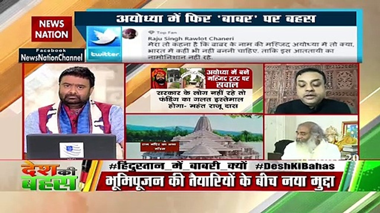 No mosque should be built in the name of Babur or Aurangzeb: Sambit