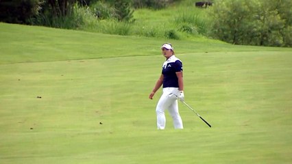 디펜딩 챔피언 유해란, KLPGA '제주 삼다수' 2R 단독 선두 / YTN