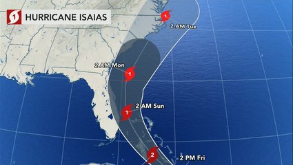 How will Isaias impact the US?
