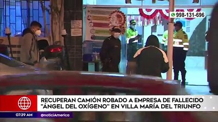 Recuperan camión robado a empresa del Ángel del oxígeno | Primera Edición