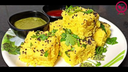 खमण ढोकला बनाने की विधि | Khaman dhokla recipe | Khaman recipe | Khaman kaise banaye