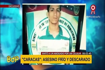 EXCLUSIVO: Habla el peligroso 'Caracas', acusado de asesinar a abogado en SMP