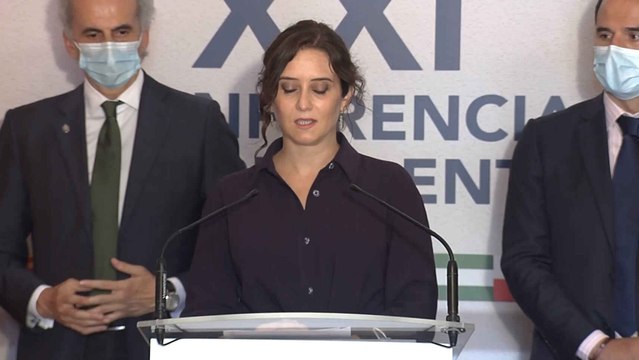 Ayuso pide que el 50% de los fondos europeos llegue directamente a CCAA