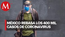 Cifras de coronavirus en México al 30 de julio