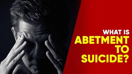 What is abetment to suicide, the charge against Rhea Chakraborty?