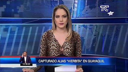 Banda delictiva liderada por alias "Hierbita" fue desarticulada en el sur de Guayaquil
