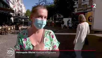 Métropole lilloise : masque obligatoire à l’extérieur