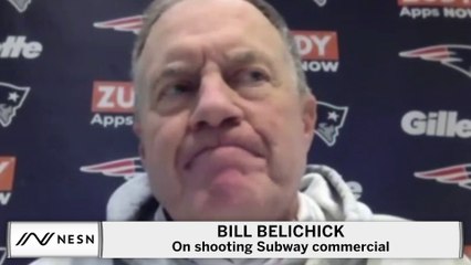 Bill Belichick Breaks Down Subway Sandwich Commercial Experience