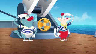 Oggy and the Cockroaches ⛵ OGGY AND OLIVIA ARE SAILORS