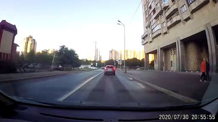 Pipe Burst Making a Large Fountain