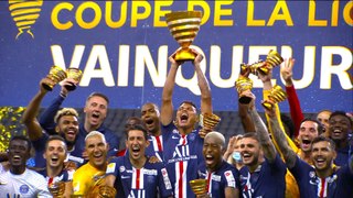 Le Paris Saint-Germain remporte la dernière édition de la Coupe de la Ligue BKT - Finale 2020