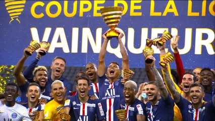 Le Paris Saint-Germain remporte la dernière édition de la Coupe de la Ligue BKT - Finale 2020