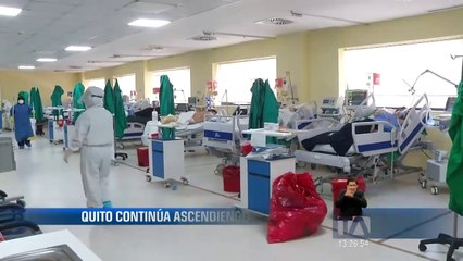 El número de contagios de COVID-19 en Quito continúa en ascenso