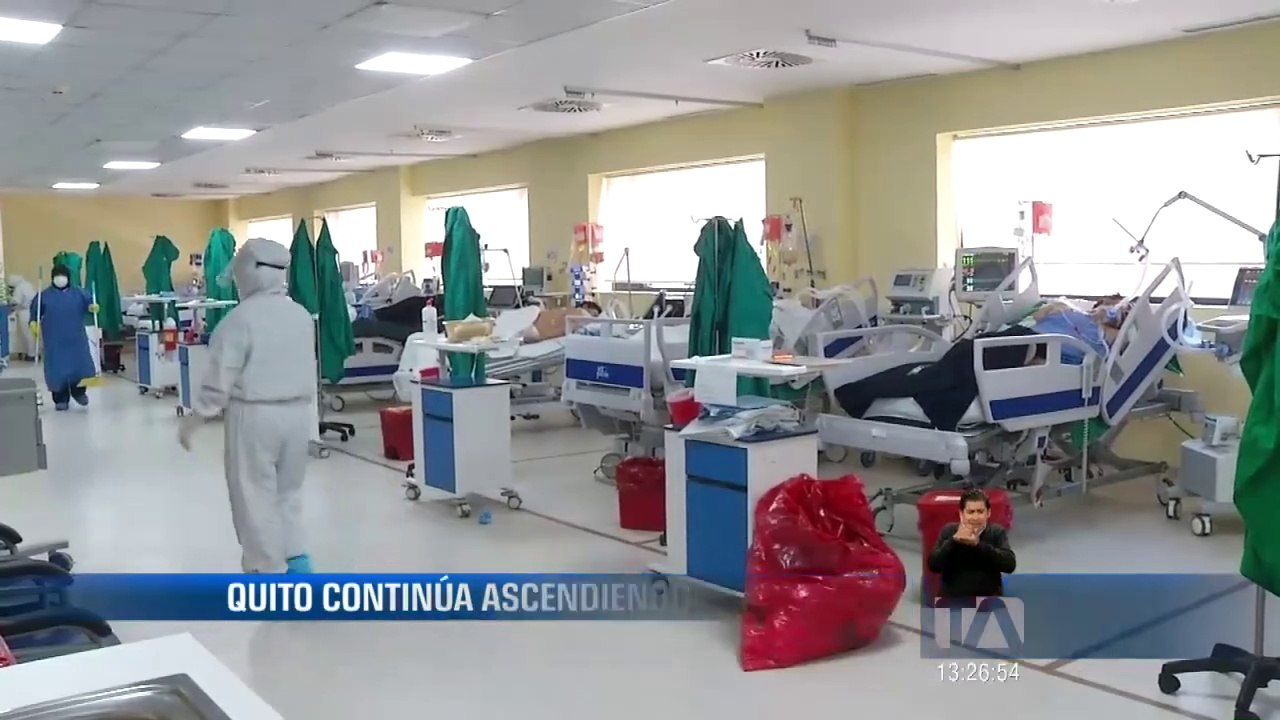 El número de contagios de COVID-19 en Quito continúa en ascenso